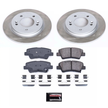 Picture of Power Stop 20-22 Kia Forte Rear Semi-Coated Rotor Kit