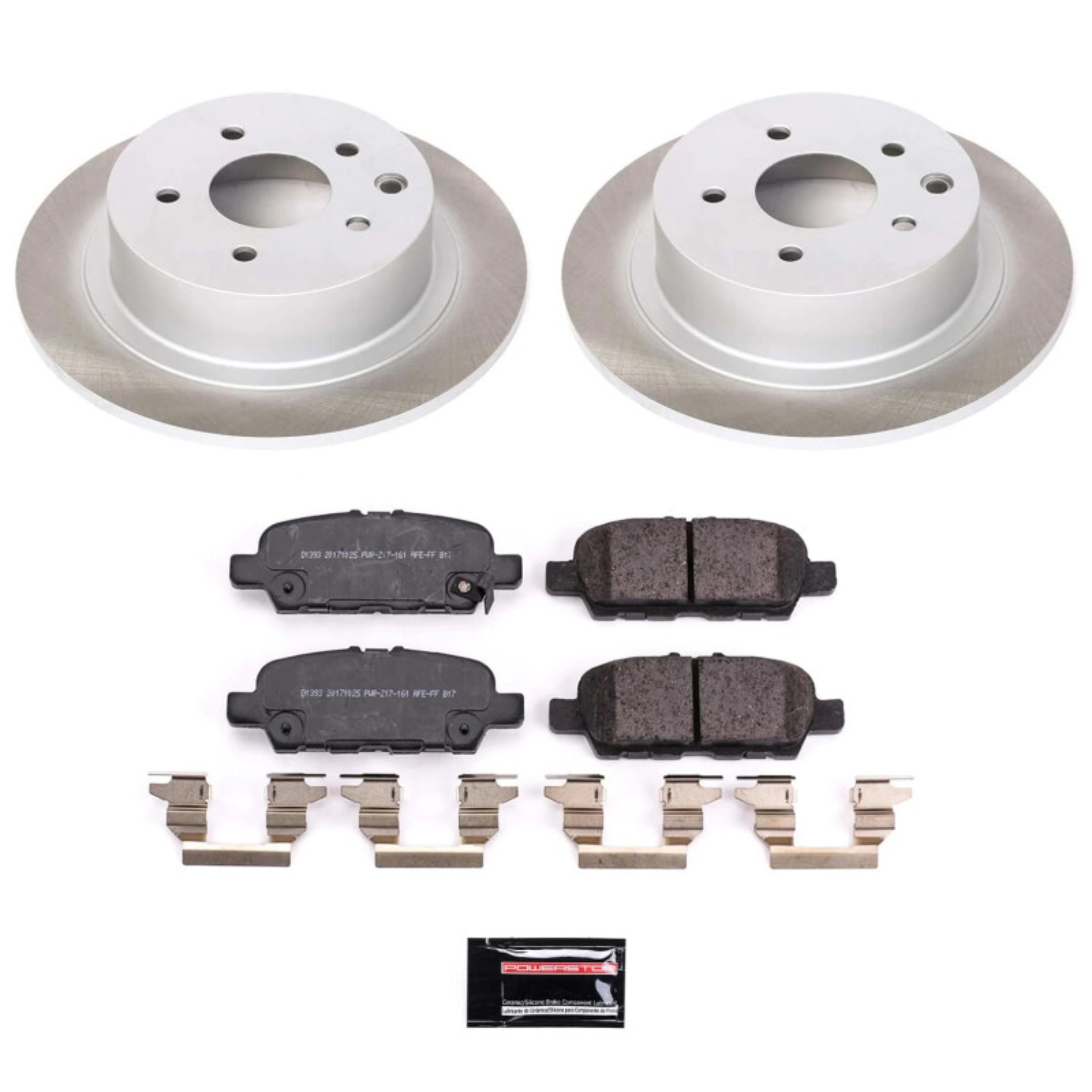 Picture of Power Stop 2019 Nissan Sentra Rear Semi-Coated Rotor Kit