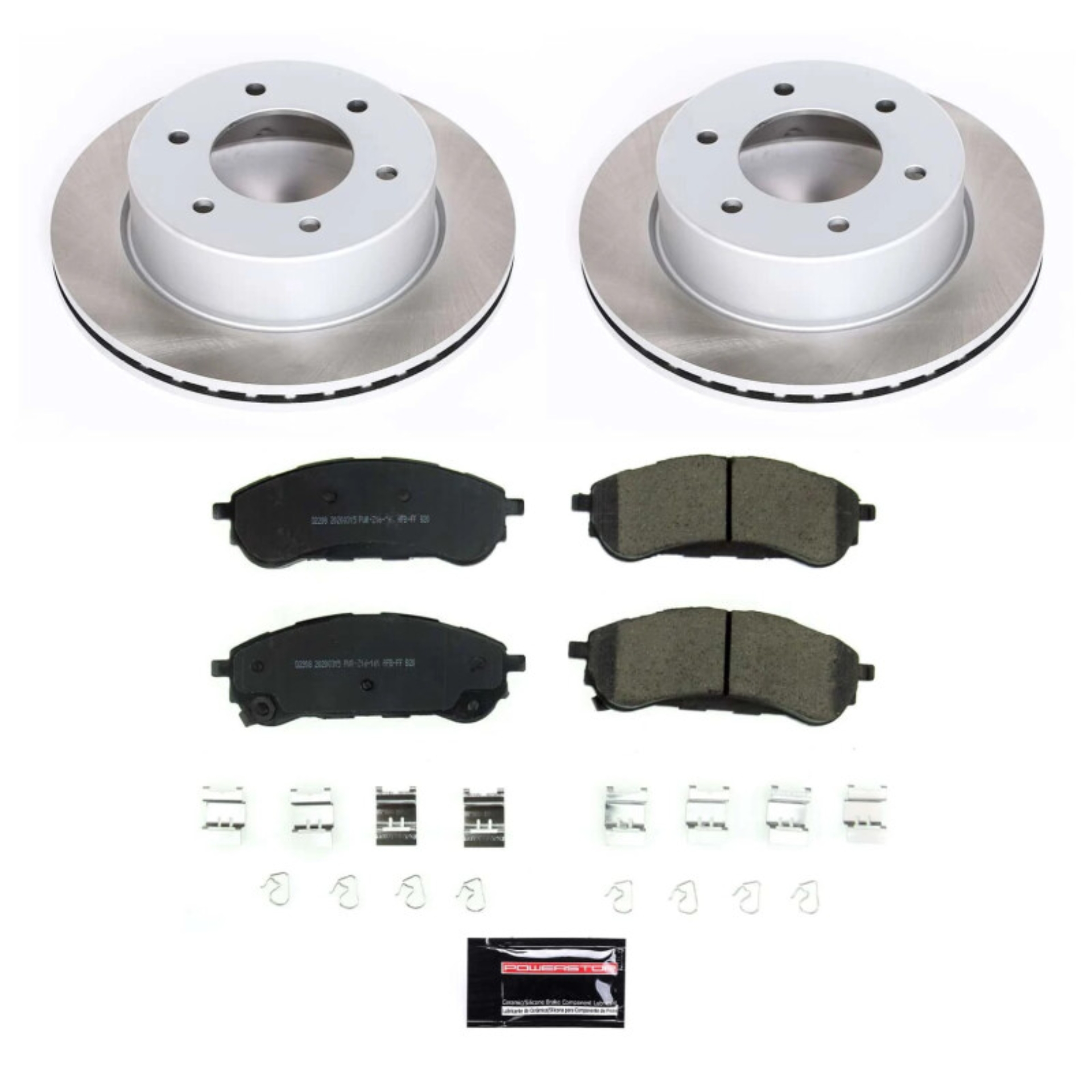 Picture of Power Stop 19-22 Ford Ranger Rear Semi-Coated Rotor Kit