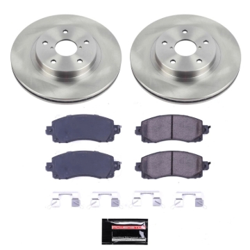 Picture of Power Stop 19-22 Subaru Forester Front Semi-Coated Rotor Kit