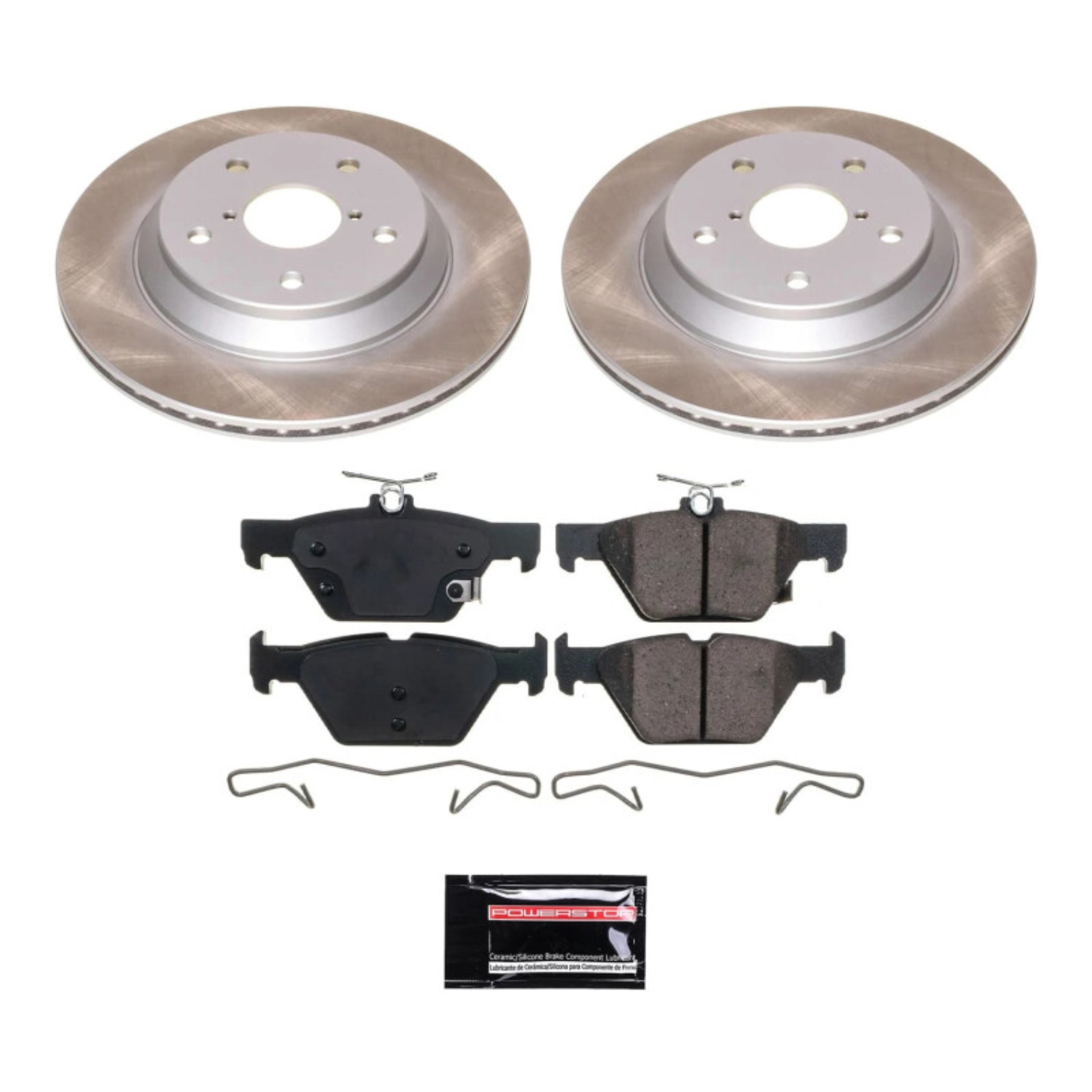 Picture of Power Stop 19-22 Subaru Forester Rear Semi-Coated Rotor Kit