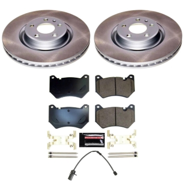 Picture of Power Stop 18-22 Audi Q5 Front Semi-Coated Rotor Kit