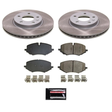 Picture of Power Stop 21-22 Chevrolet Trailblazer Front Semi-Coated Rotor Kit