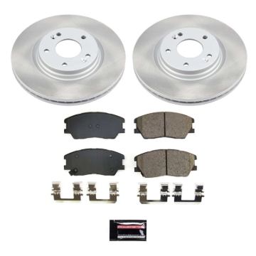 Picture of Power Stop 20-21 Kia Soul Front Semi-Coated Rotor Kit