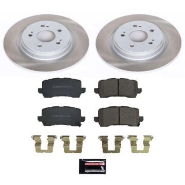 Picture of Power Stop 21-22 Honda Odyssey Rear Semi-Coated Rotor Kit