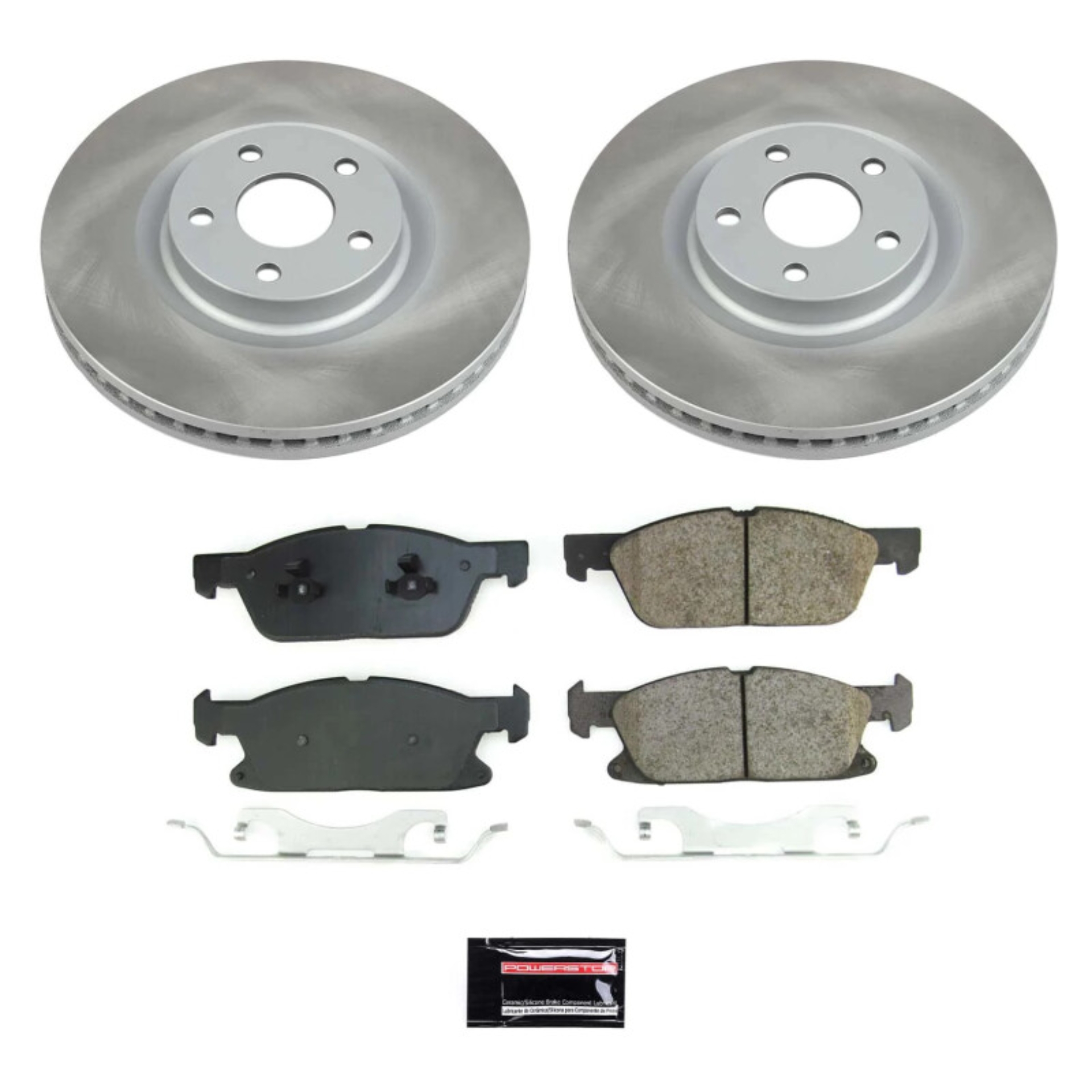 Picture of Power Stop 17-20 Lincoln Continental Front Semi-Coated Rotor Kit