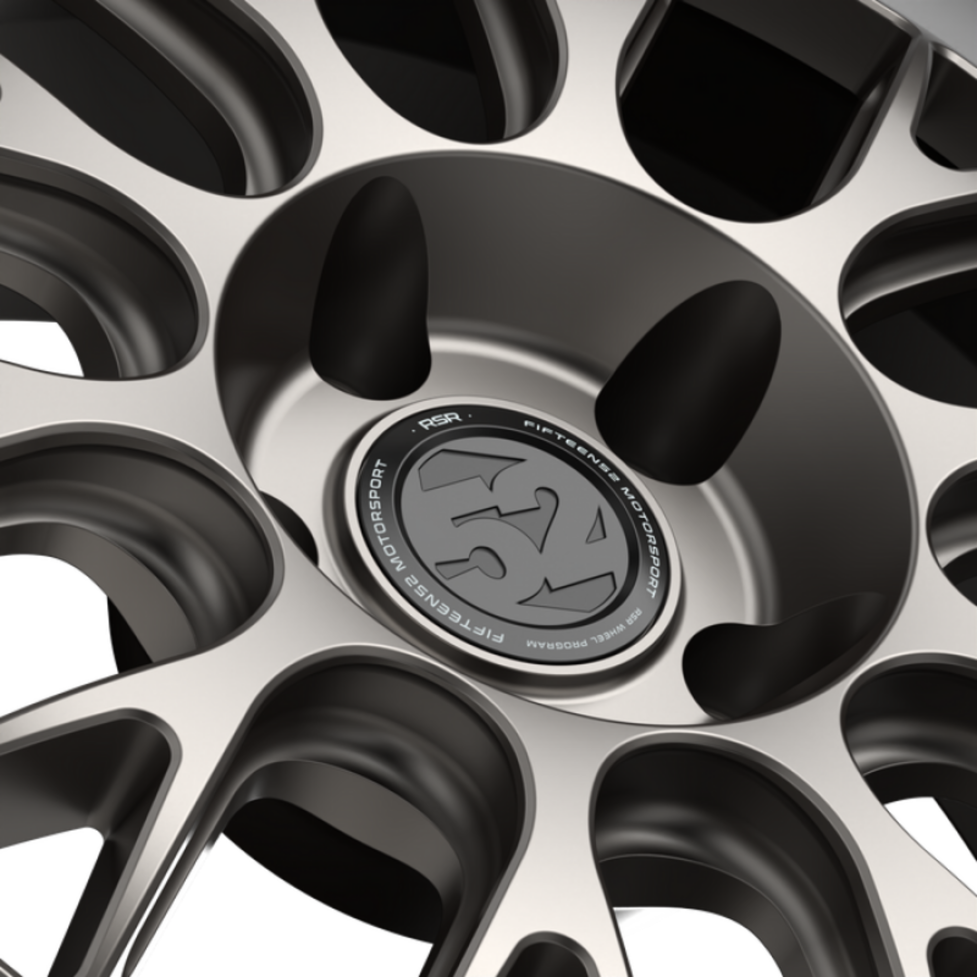 Picture of fifteen52 Holeshot RSR 20x9 5x114.3 35mm ET 73.1mm Center Bore Magnesium Grey w/ Gloss Lip