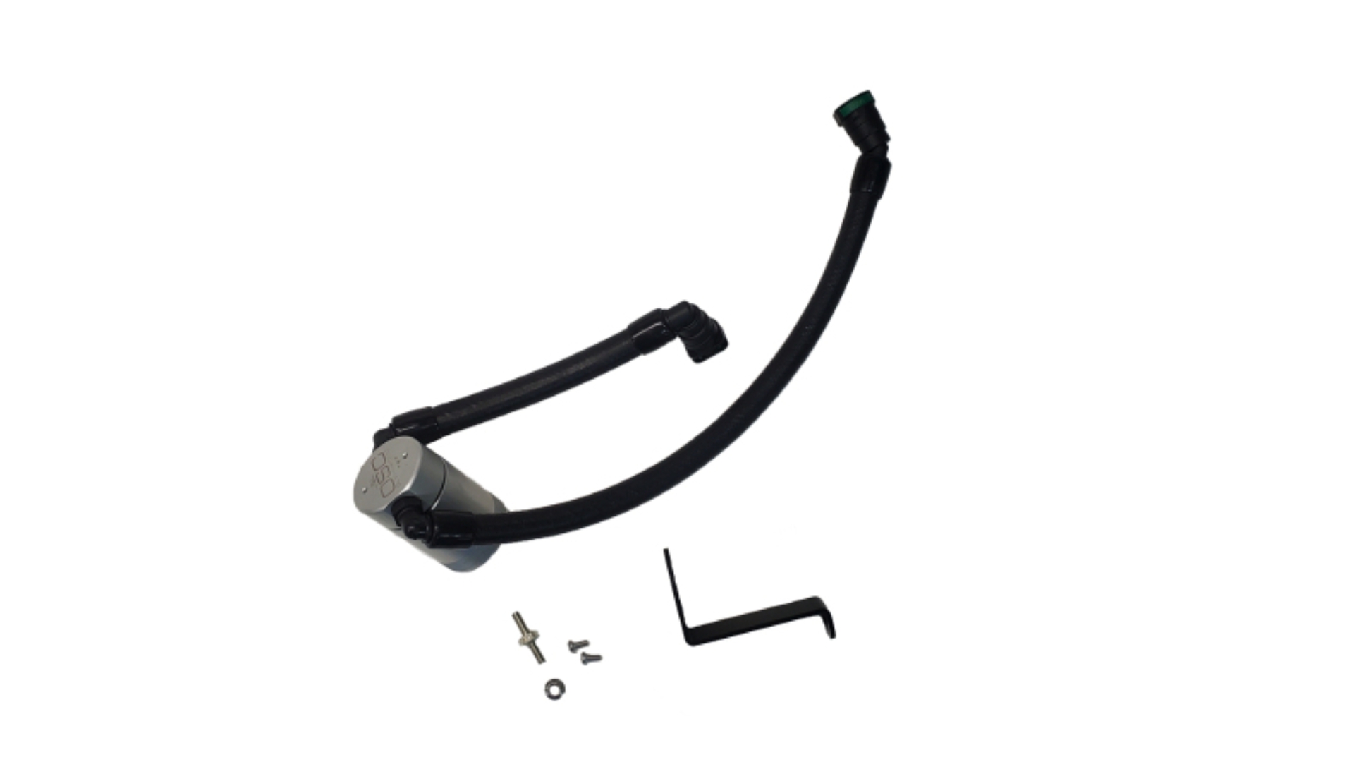 Picture of J&L 2024-2025 Ford Mustang GT w/ Whipple Supercharger Oil Separator 3.0 PCV Side - Clear Anodize