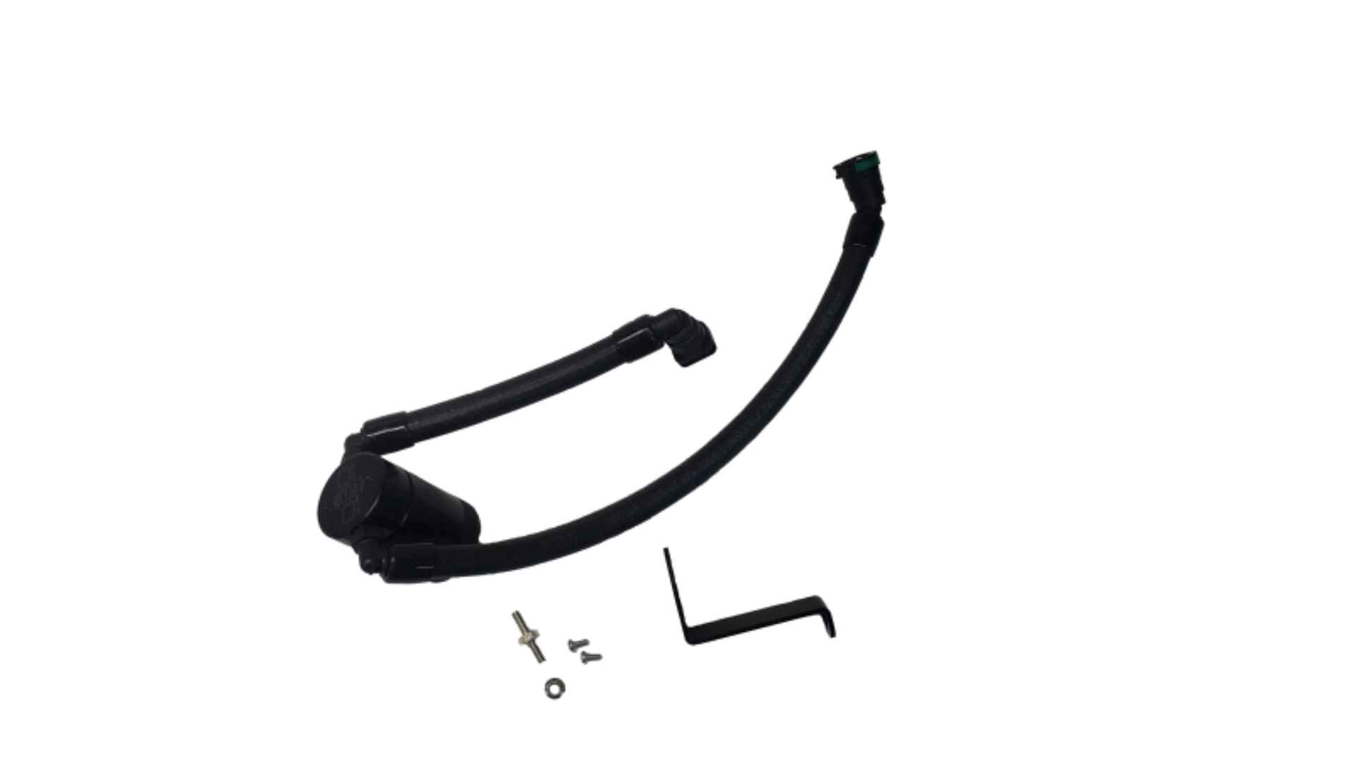 Picture of J&L 24-25 Ford Mustang GT w/ Whipple Supercharger Oil Separator 3.0 PCV Side - Black Anodized