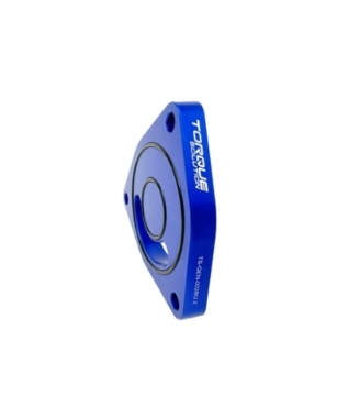Picture of Torque Solution V2 Blow Off BOV Sound Plate (Blue) - Multiple Applications