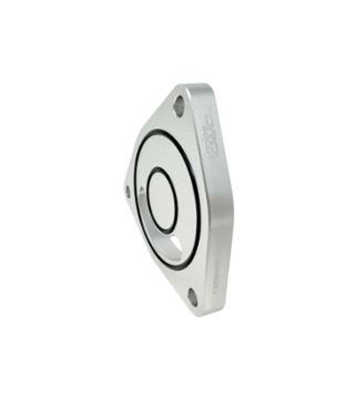 Picture of Torque Solution V2 Blow Off BOV Sound Plate (Silver) - Multiple Applications