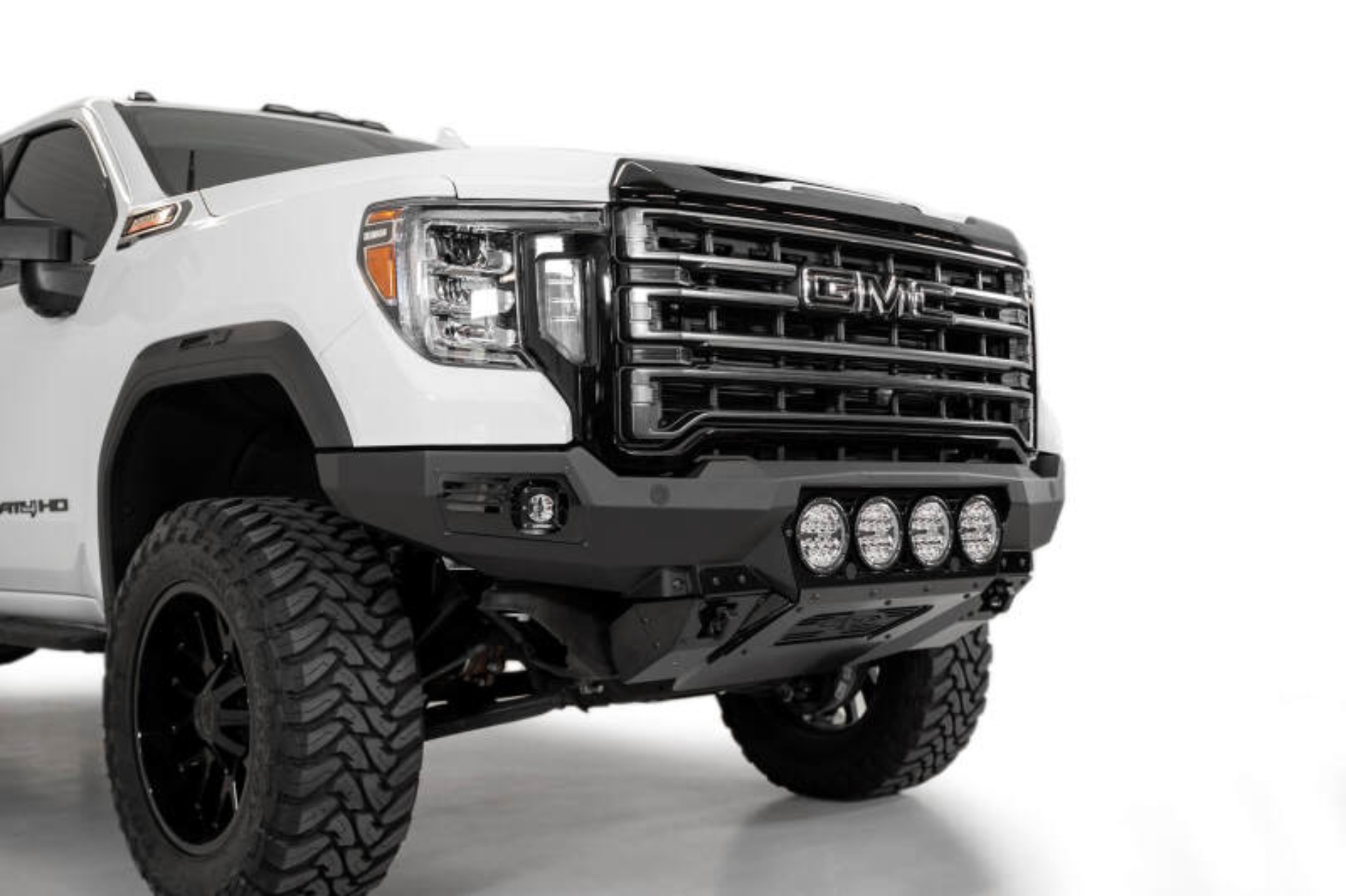 Picture of Addictive Desert Designs 20-23 GMC Sierra 2500/3500 Bomber Front Bumper - Black