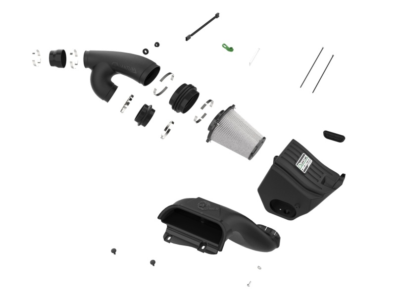 Picture of aFe 15-24 Ford F-150 EcoBoost V6 2.7L/3.5L (tt) Quantum Cold Air Intake System w/ Pro DRY S Filter