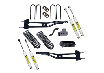 Picture of Superlift 80-96 Ford Bronco 4WD 4in Lift Kit Superunner Radius Arm Kit w/ Superlift Shocks