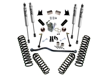Picture of Superlift 07-18 Jeep Wrangler JK 2 Door 4in Lift Kit w/ Fox Shocks
