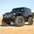 Picture of Superlift 07-18 Jeep Wrangler JK 2 Door 4in Lift Kit w/ Fox Shocks