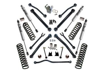 Picture of Superlift 07-18 Jeep Wrangler JK Unlimited 4in Lift Kit w/ Reflex Control Arms & Fox Shocks