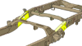 Picture of Rust Buster 1999-2006 Chevy & GMC Pick Up Truck ward Rear Frame Repair Kit - Left