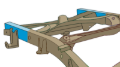 Picture of Rust Buster 2000-2006 Toyota Tundra Rear Frame Rail - Right