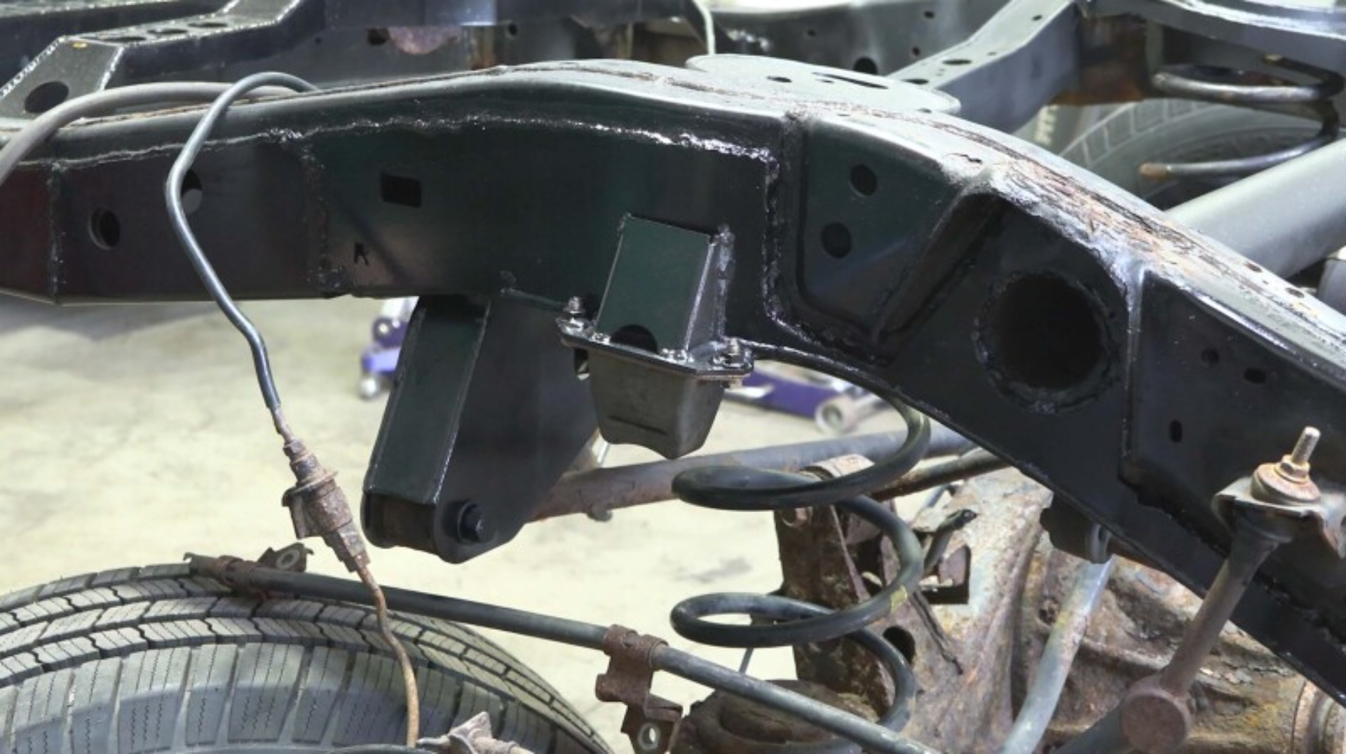 Picture of Rust Buster 2003-2014 Toyota 4Runner and FJ Cruiser Over-the-Axle Frame Repair Kit - Right