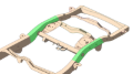 Picture of Rust Buster 2003-2014 Toyota 4Runner and FJ Cruiser Over-the-Axle Frame Repair Kit - Right