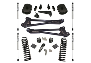 Picture of Superlift 14-18 Ram 2500 4WD Diesel 4in Lift Kit Replacement Radius Arms w/ Fox 2.0 Shocks