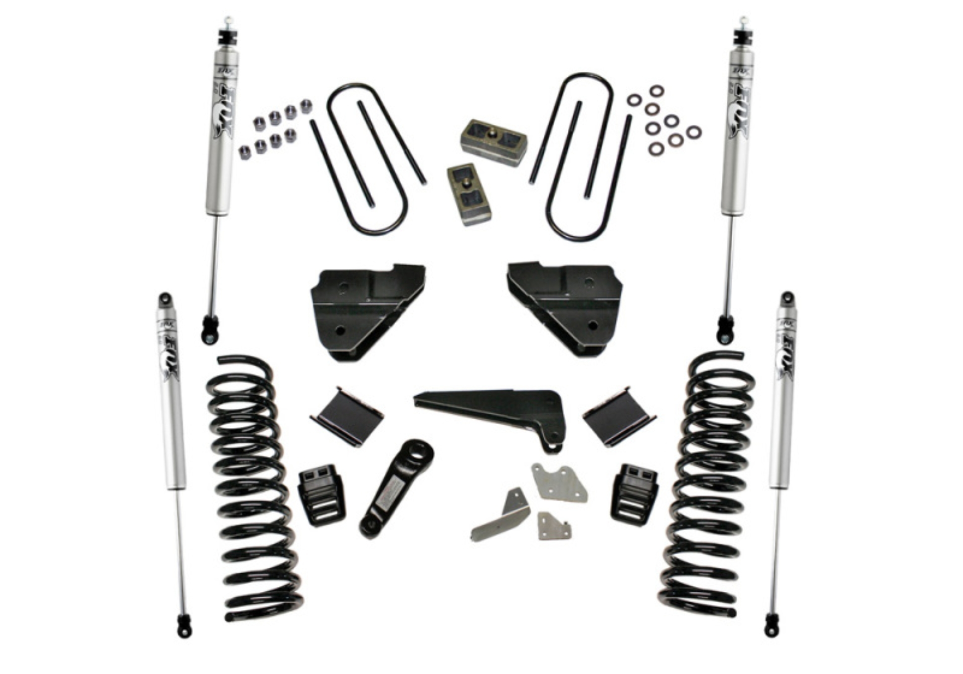 Picture of Superlift 13-18 Ram 3500 4WD Diesel 4in Lift Kit w/ Fox 2.0 Shocks