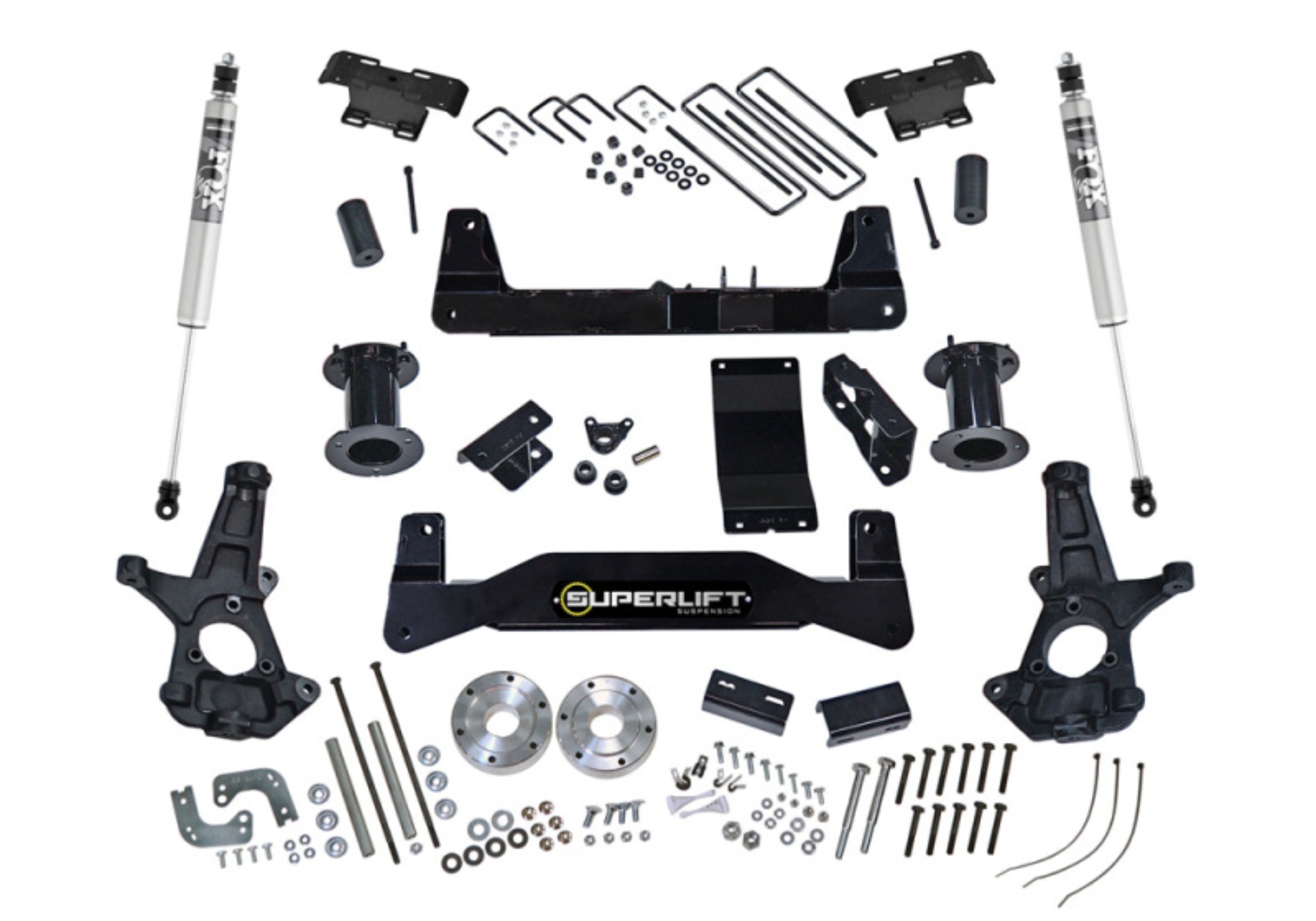 Picture of Superlift 07-13 Chevy Silv 1500 4WD 6.5in Lift Kit w/ Fox 2.0 Shocks