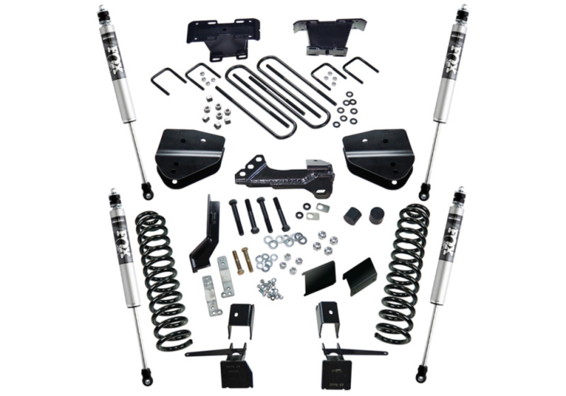 Picture of Superlift 17-20 Ford F-250/F-350 SuperDuty 4WD Diesel 4in Lift Kit w/ Fox 2.0 Shocks