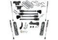 Picture of Superlift 17-20 Ford F-250/F-350 SuperDuty 4WD Diesel 4in Link Lift Kit w/ Fox 2.0 Shocks