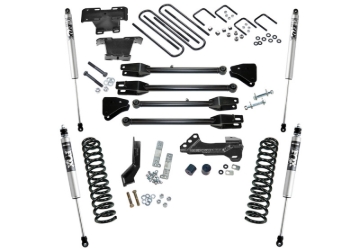 Picture of Superlift 17-20 Ford F-250/F-350 SuperDuty 4WD Diesel 4in Link Lift Kit w/ Fox 2.0 Shocks