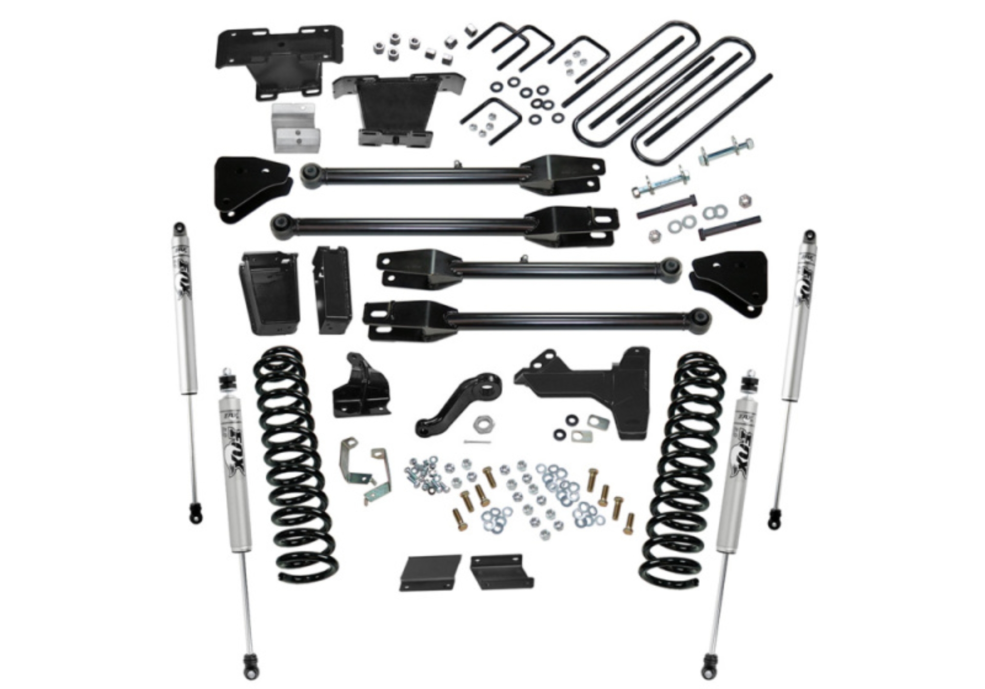 Picture of Superlift 11-16 Ford F-250 SuperDuty 4WD Diesel 6in Lift Kit w/ A 4 Link Conversion/Fox 2.0 Shocks