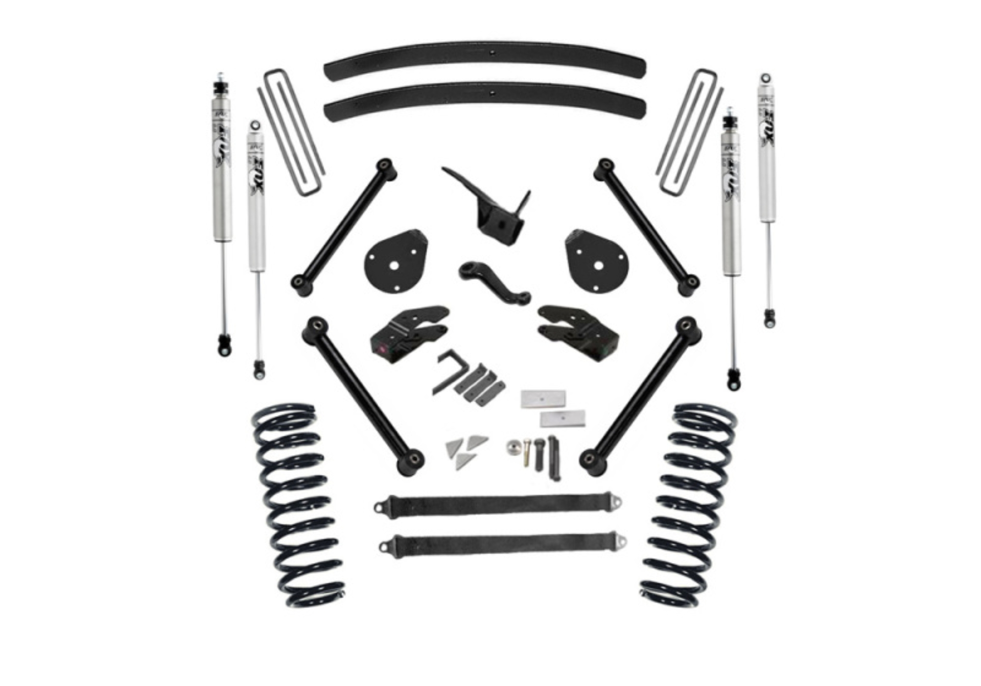 Picture of Superlift 00-02 Ram 2500/3500 4WD Diesel/V 10 5in Lift Kit w/ Fox 2.0 Shocks