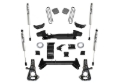 Picture of Superlift 01-10 Chevy Silv 2500HD/3500 4WD Knuckle Kit 6in Lift Kit w/ Fox 2.0 Shocks