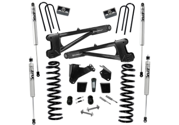 Picture of Superlift 05-07 Ford F-250 SuperDuty 4WD Diesel 6in Lift Kit w/ Repl Radius Arms/Fox 2.0 Shocks