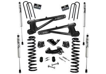 Picture of Superlift 05-07 Ford F-250 SuperDuty 4WD Diesel 4in Lift Kit w/ Repl Radius Arms/Fox 2.0 Shocks