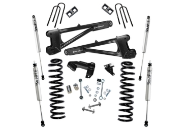 Picture of Superlift 08-10 Ford F-250 SuperDuty 4WD Diesel 4in Lift Kit w/ Repl Radius Arms/Fox 2.0 Shocks