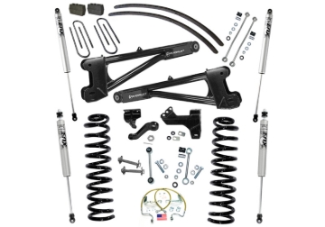 Picture of Superlift 08-10 Ford F-250 SuperDuty 4WD Diesel 6in Lift Kit w/ Repl Radius Arms/Fox 2.0 Shocks