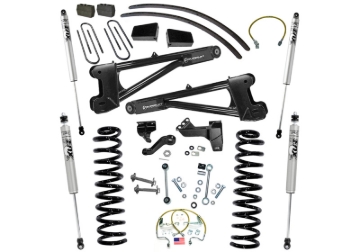 Picture of Superlift 08-10 Ford F-250 SuperDuty 4WD Diesel 8in Lift Kit w/ Repl Radius Arms/Fox 2.0 Shocks