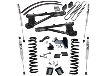 Picture of Superlift 11-16 Ford F-250 SuperDuty 4WD Diesel 8in Lift Kit w/ Repl Radius Arms/Fox 2.0 Shocks
