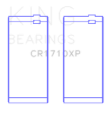 Picture of King Engine Bearings Kawasaki ZX-14 (2006-2011)/ZX-14R (2012-) (Size +0.25mm) Conrod Bearing Set