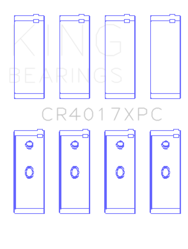 Picture of King Engine Bearings KING Connecting Rod Bearings - CR4017XPC.026