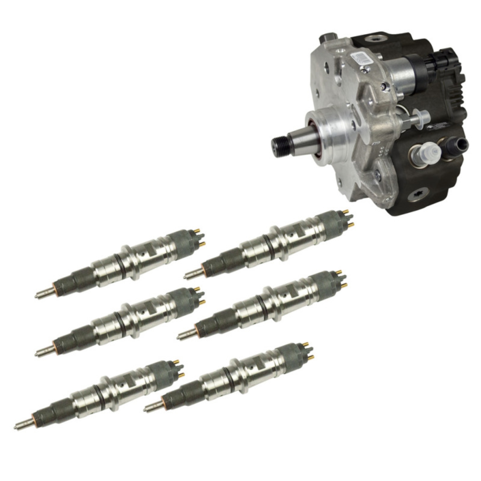 Picture of BD Diesel 2007.5-2018 Dodge 6.7L Cummins Stage 1 Performance CR Pump & Injectors Package