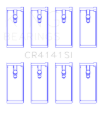 Picture of King Engine Bearings Isuzu 4Zb1/4Zd1/G130/G161/G201 (Size +0.50mm) Connecting Rod Bearing Set