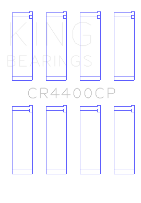 Picture of King Engine Bearings Honda R16A/R18A 2006- Current (Size +0.75mm) Connecting Rod Bearing Set