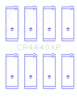 Picture of King Engine Bearings Ford Cortina 2000 Xl (Size +0.25mm) Connecting Rod Bearing Set