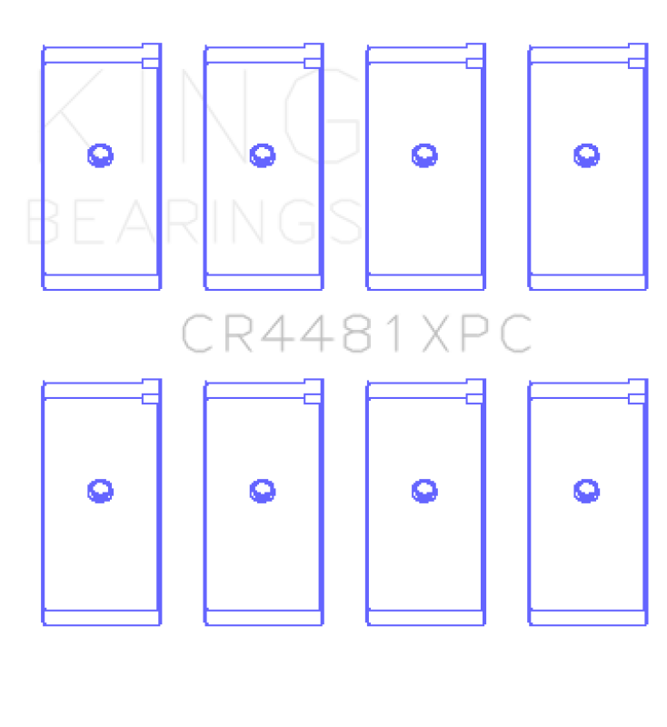 Picture of King Engine Bearings KING Connecting Rod Bearings - CR4481XPC0.5