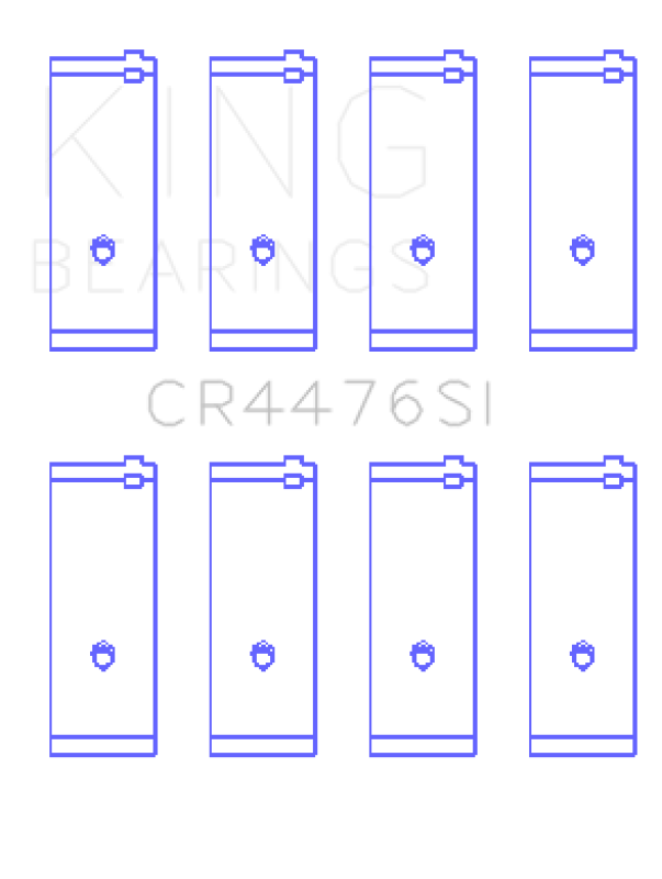 Picture of King Engine Bearings Ford Taunus 2000/2300 (Size +0.75mm) Connecting Rod Bearing Set