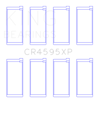 Picture of King Engine Bearings Alfa Romeo 105/105.48/Ar016/Ar64103/Ar67201 (Size +0.25mm) Conrod Bearing Set