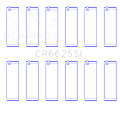 Picture of King Engine Bearings Chevrolet 262 (Size +0.50mm) Connecting Rod Bearing Set